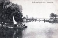 Gruß aus Neu Zittau - Spreebrücke