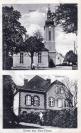 Gruß aus Neu Zittau - Kirche und Pfarrhaus