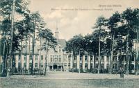 Gruss aus Beelitz  Männer-Sanatorium der  Landesversicherungs-Anstalt